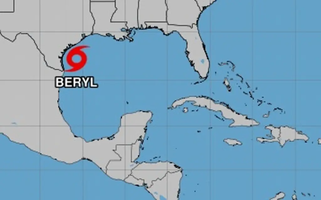 Imagen Texas se prepara ante impacto de 'Beryl'; podría ingresar como huracán 