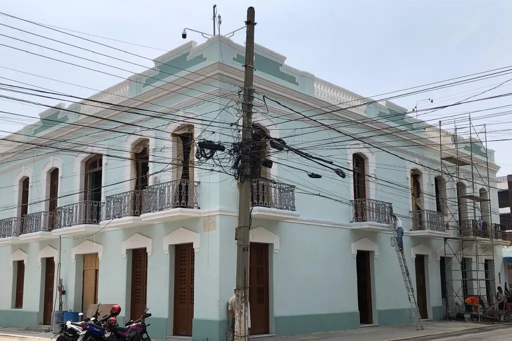 Imagen Así está quedando la casa donde vivió Benito Juárez en Veracruz (FOTOS)