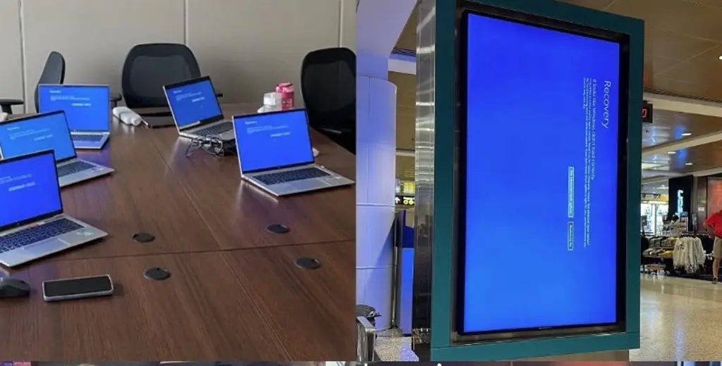 Imagen ¿Qué es la 'pantalla azul de la muerte' que aparece tras fallo de Microsoft?
