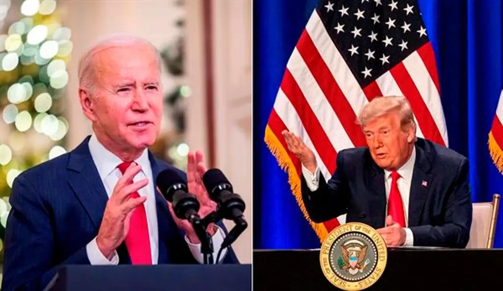 Imagen Donald Trump afirma que Joe Biden nunca fue apto para el cargo de presidente