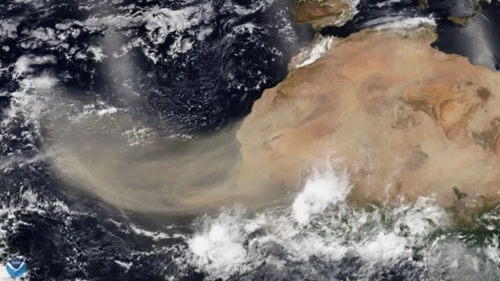 Imagen Llegada de polvo del Sahara la próxima semana disminuirá potencial de lluvia: SPC