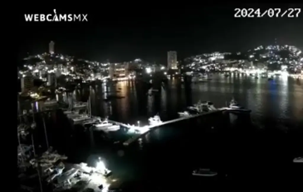 Imagen Así fue el fuerte temblor que azotó Acapulco, Guerrero; 'nos tiró de la cama' (+VIDEO)