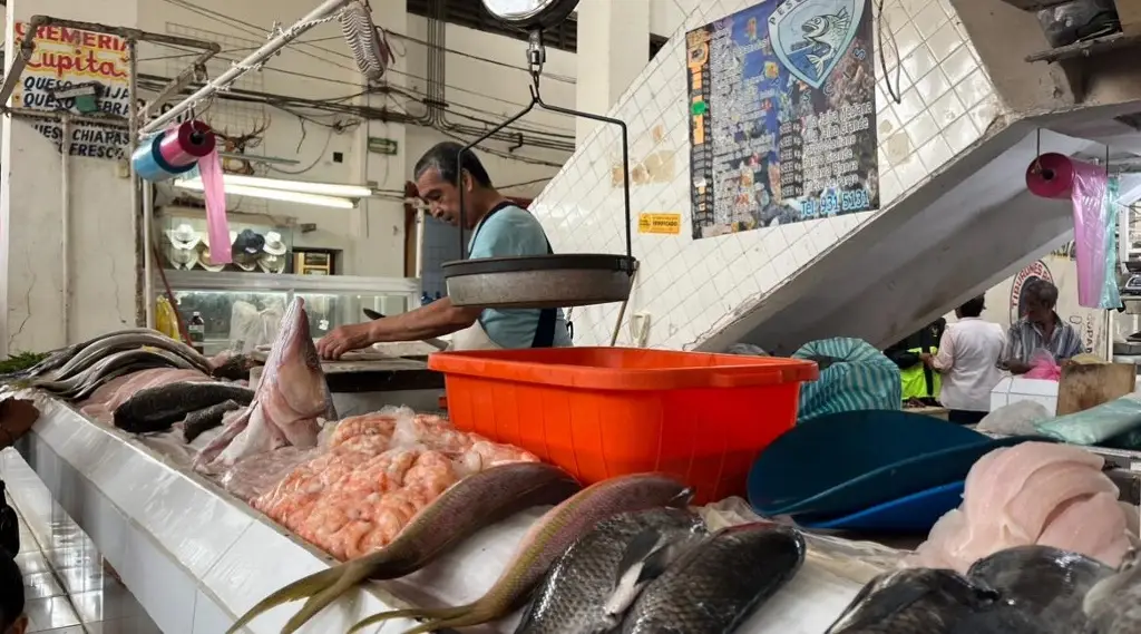 Imagen Baja 50% venta de pescado en mercado de Veracruz