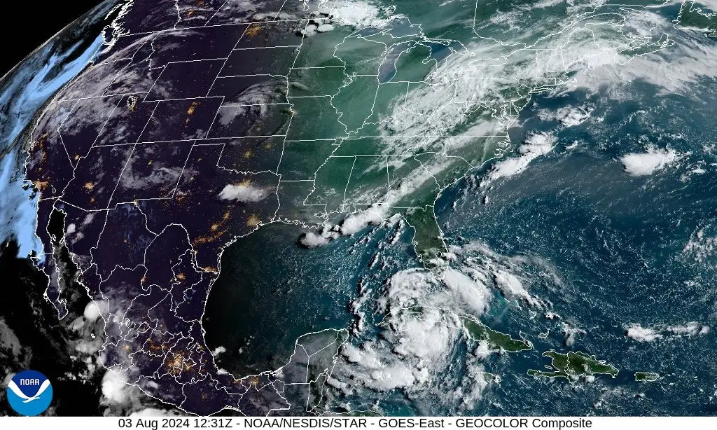 Imagen Se forma la depresión tropical Cuatro en el Atlántico; prevén que se intensifique