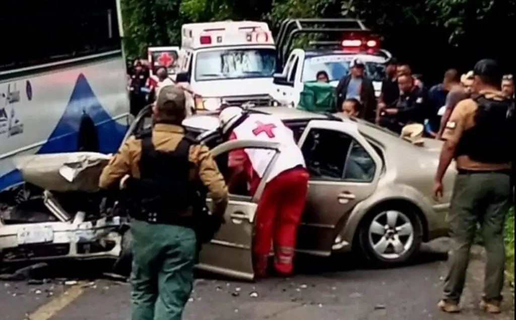 Imagen Son 13 los lesionados tras accidente en carretera de Huatusco, Veracruz: PC 