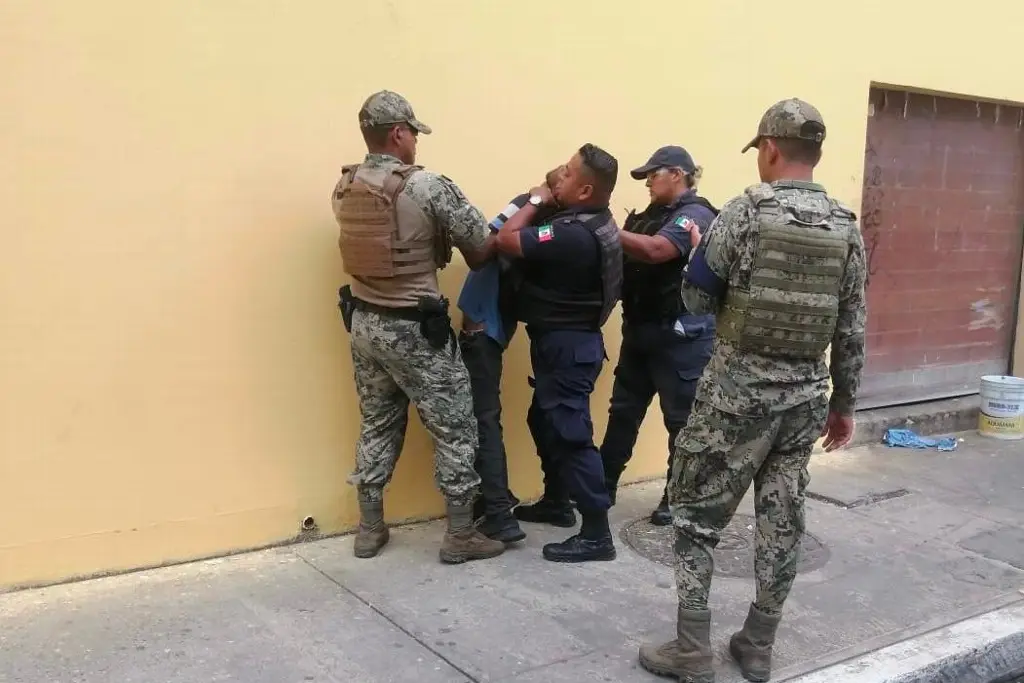 Imagen Te va a cargar la m@d#€: sujeto agresor de mujeres en el centro de Veracruz 