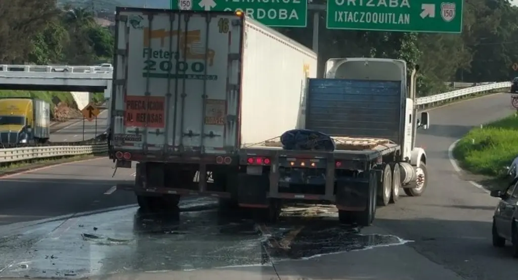 Imagen Se registra fuerte accidente automovilístico en autopista de Veracruz 