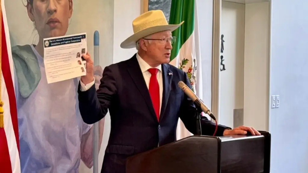 Imagen 'Mayo' Zambada fue llevado contra su voluntad y el 'Chapito' se entregó: Ken Salazar 