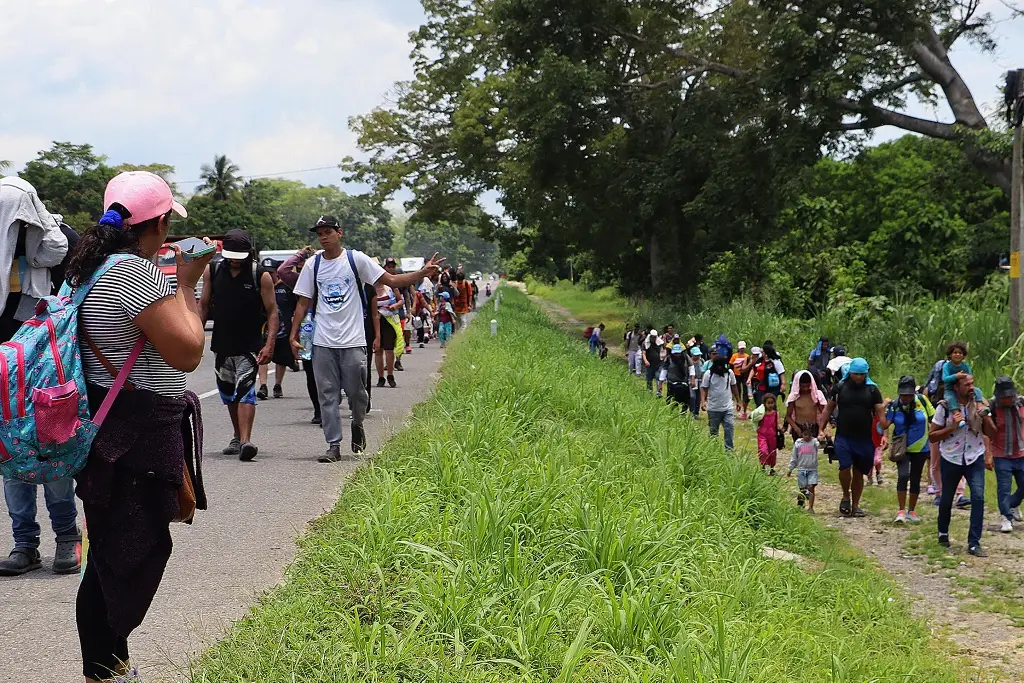 Imagen Migrantes piden alivio y atención a Claudia Sheinbaum desde la frontera sur de México