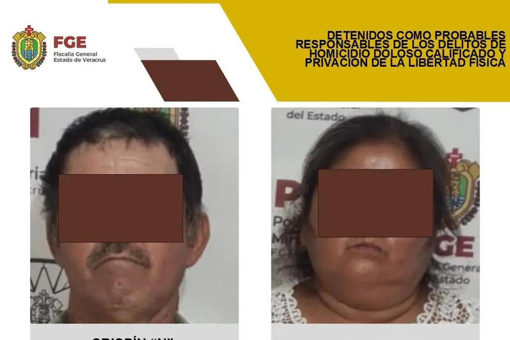 Imagen Detenidos por presunto homicidio doloso calificado y privación de la libertad al norte de Veracruz