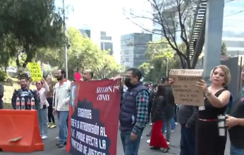 Imagen Trabajadores del Poder Judicial inician paro de labores contra reforma de AMLO