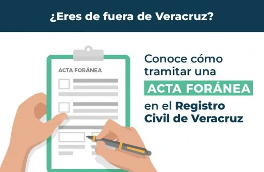 Imagen Así puedes tramitar acta certificada de nacimiento, matrimonio o defunción foráneas