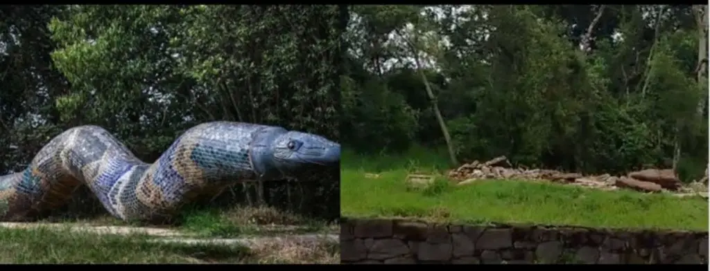 Imagen Surgen protestas tras demolición de Serpiente emplumada del parque Natura