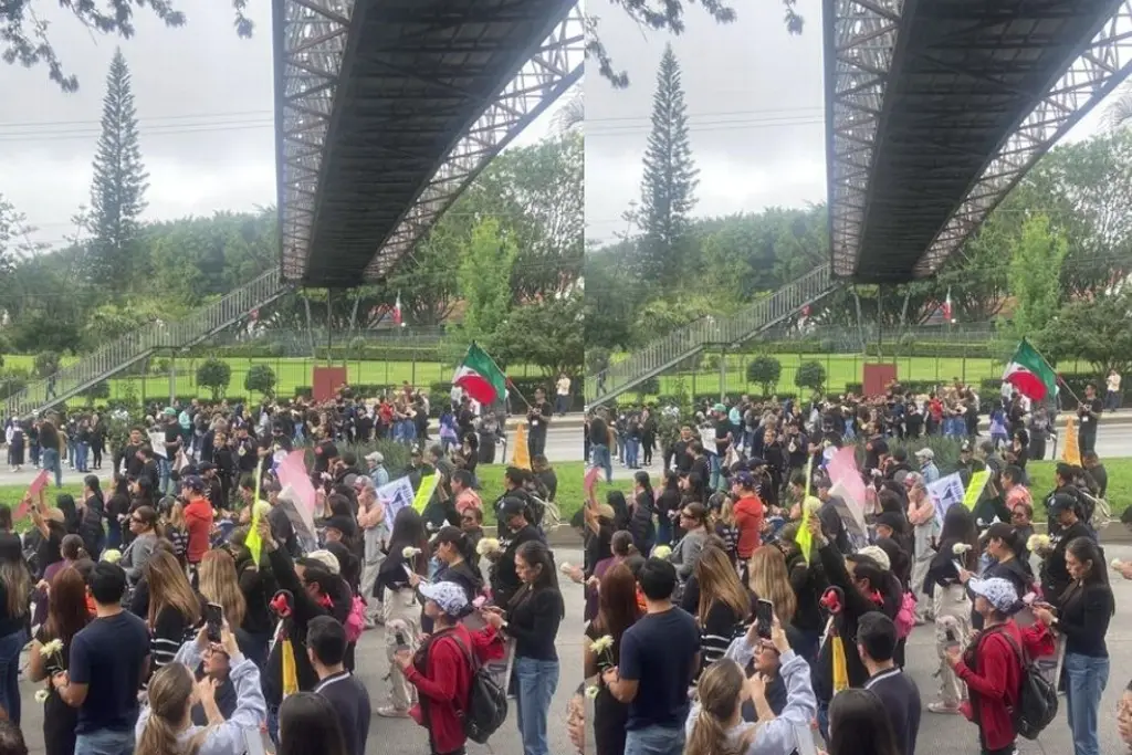 Imagen Bloquean avenida frente al Congreso del estado de Veracruz: Tránsito