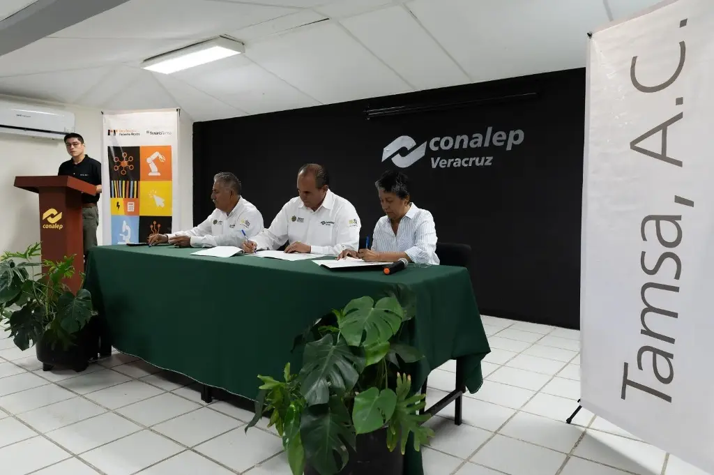 Imagen TenarisTamsa y Conalep Veracruz reafirman alianza por la educación técnica