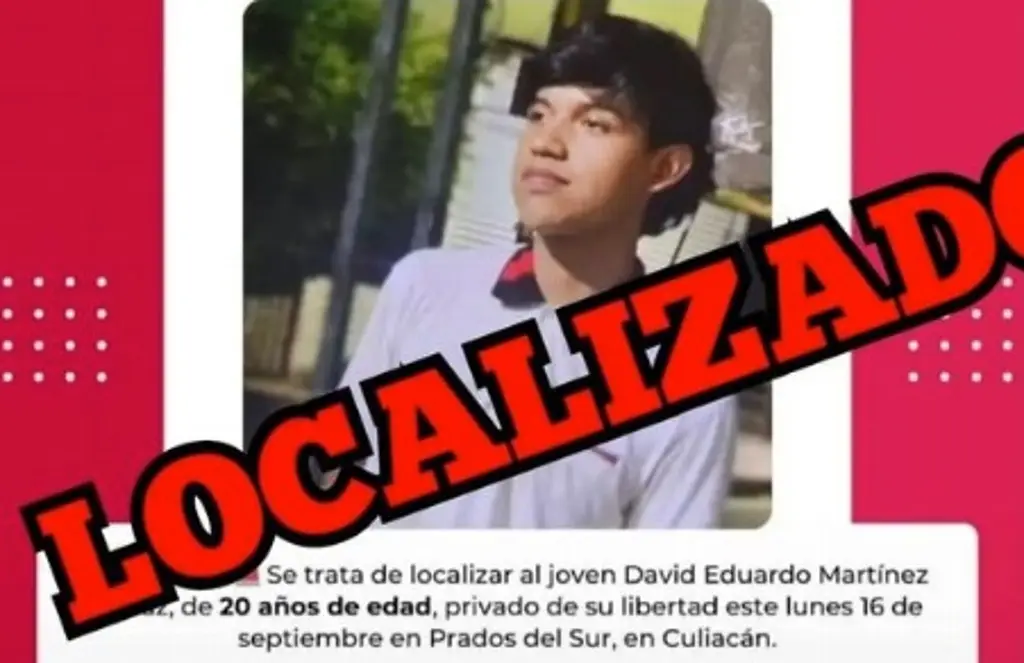 Imagen Localizan a hijo de periodista privado de la libertad en Culiacán