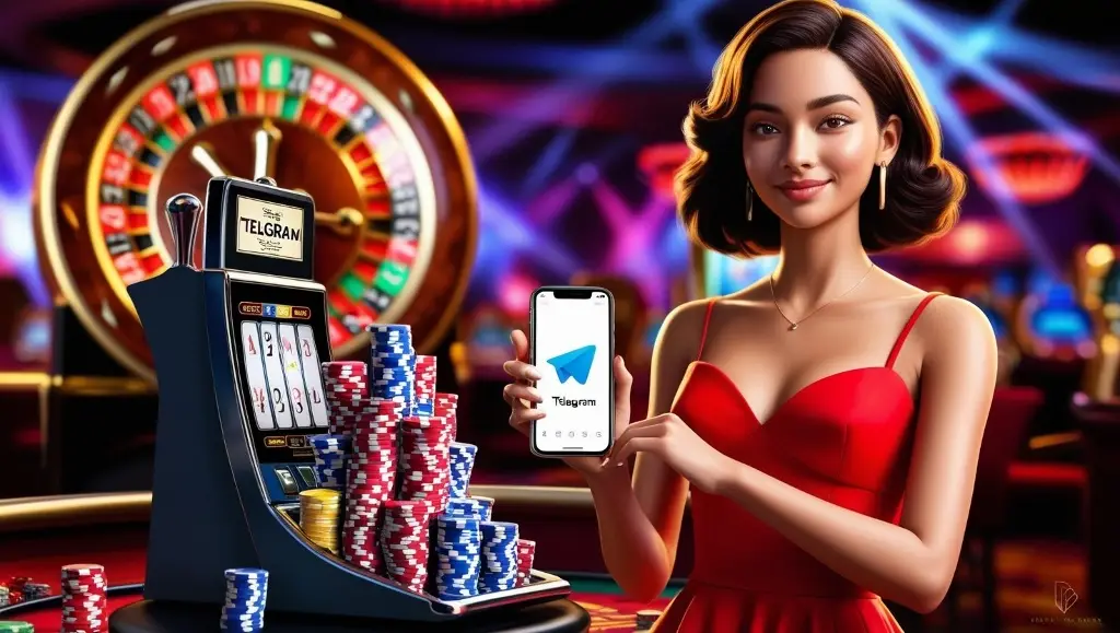 Imagen El uso de Telegram en Pin Up Casino Online