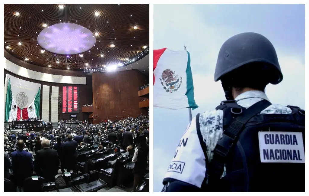 Imagen Diputados aprueban en lo general reforma a la Guardia Nacional