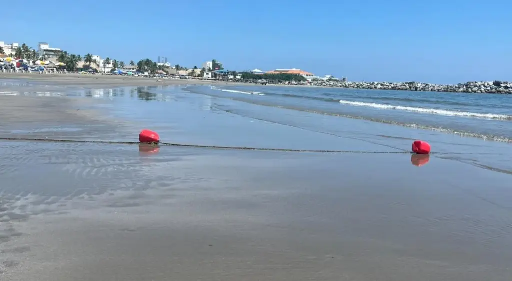 Imagen Marea baja en playas de Veracruz