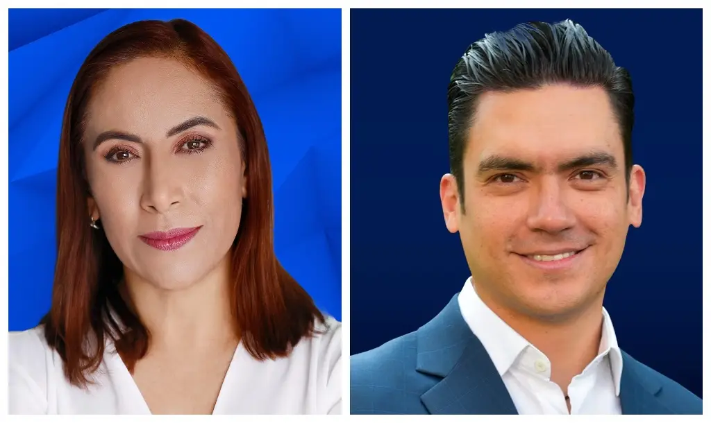 Imagen Adriana Dávila y Jorge Romero se registran para competir por dirigencia del PAN