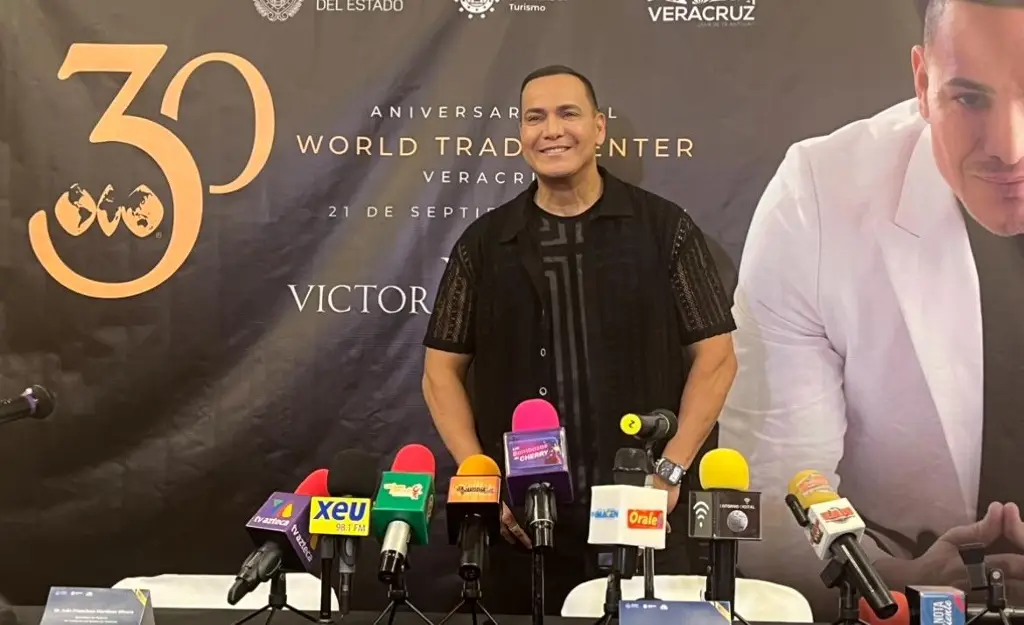 Imagen Víctor Manuelle estará celebrando los 30 años del WTC Veracruz 