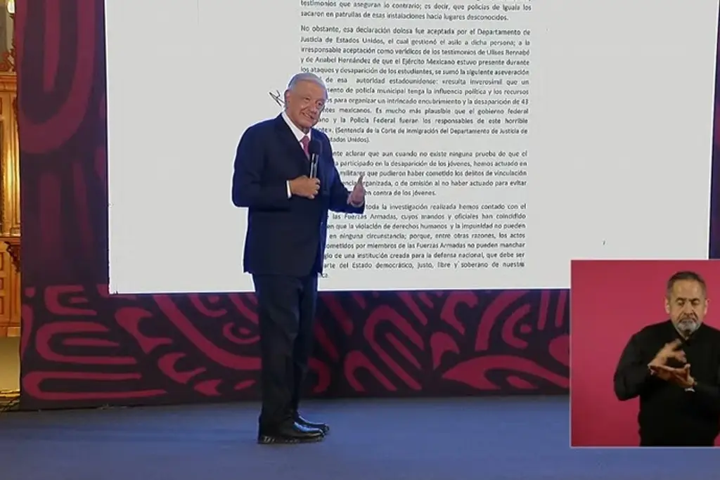 Imagen AMLO justifica en una carta la falta de mayores avances en el Caso Ayotzinapa