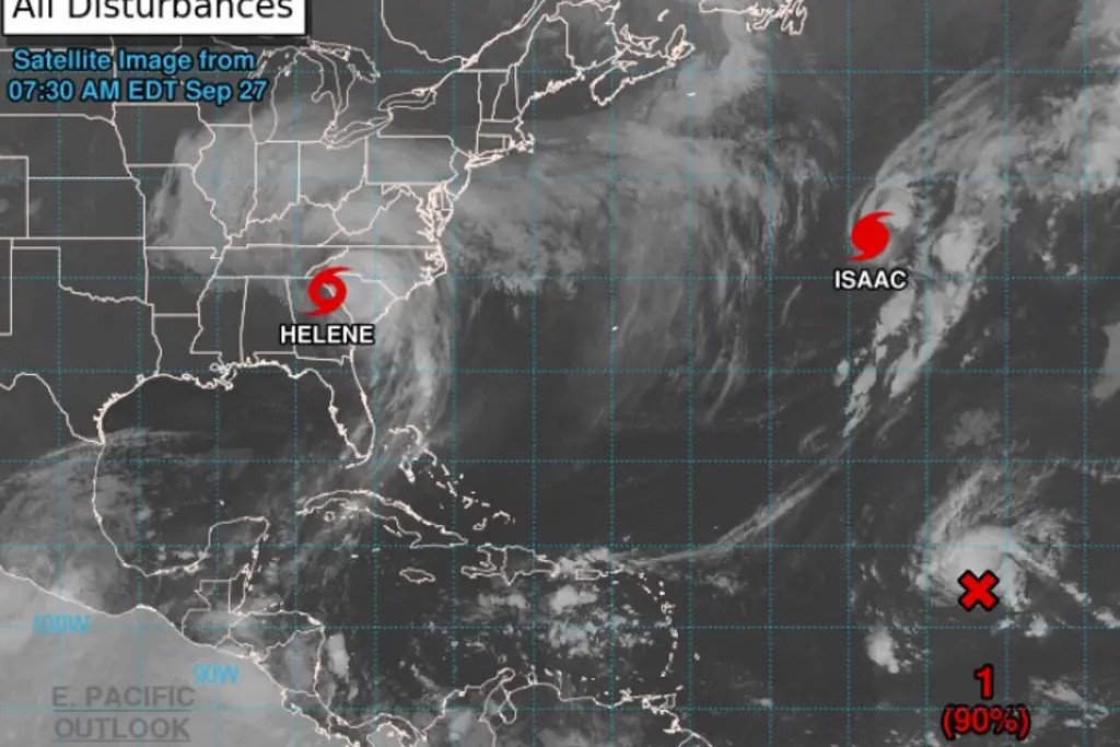 Imagen Huracán Helene deja al menos 4 muertos, destrozos, inundaciones y sin luz a EU