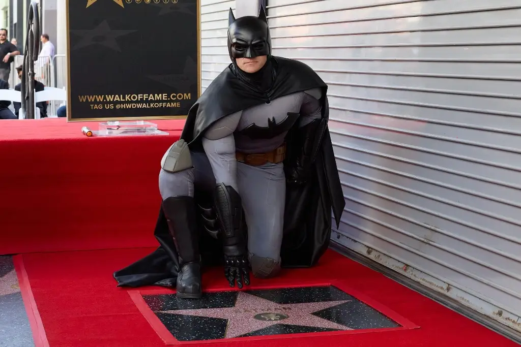 Imagen Batman, el primer superhéroe con estrella en el Paseo de la Fama de Hollywood