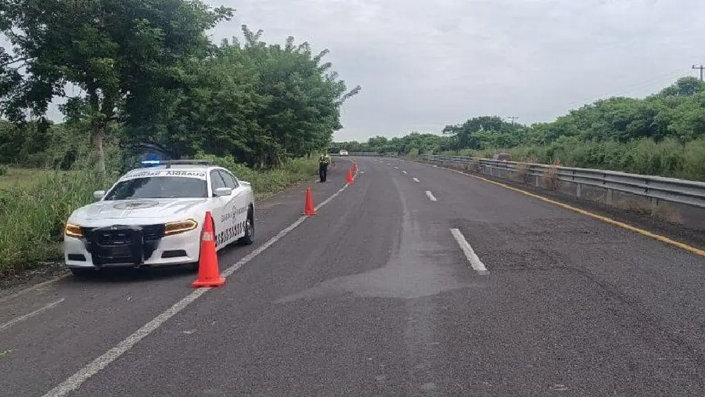 Imagen Por accidente, hay cierre parcial en autopista de Veracruz