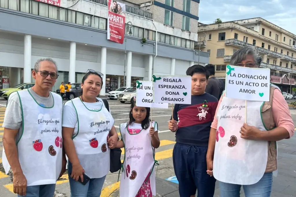 Imagen Realizan caminata para promover la donación de órganos en Veracruz 