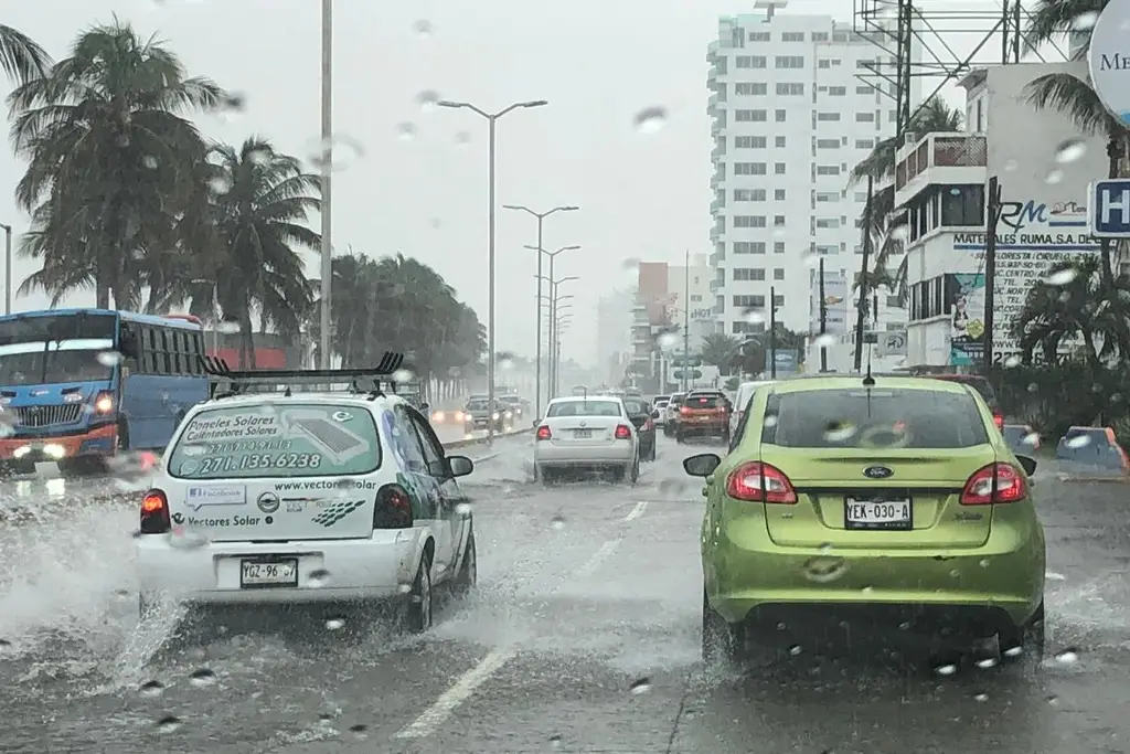 Imagen Prevén lluvias para Veracruz - Boca del Río; estos serían los acumulados