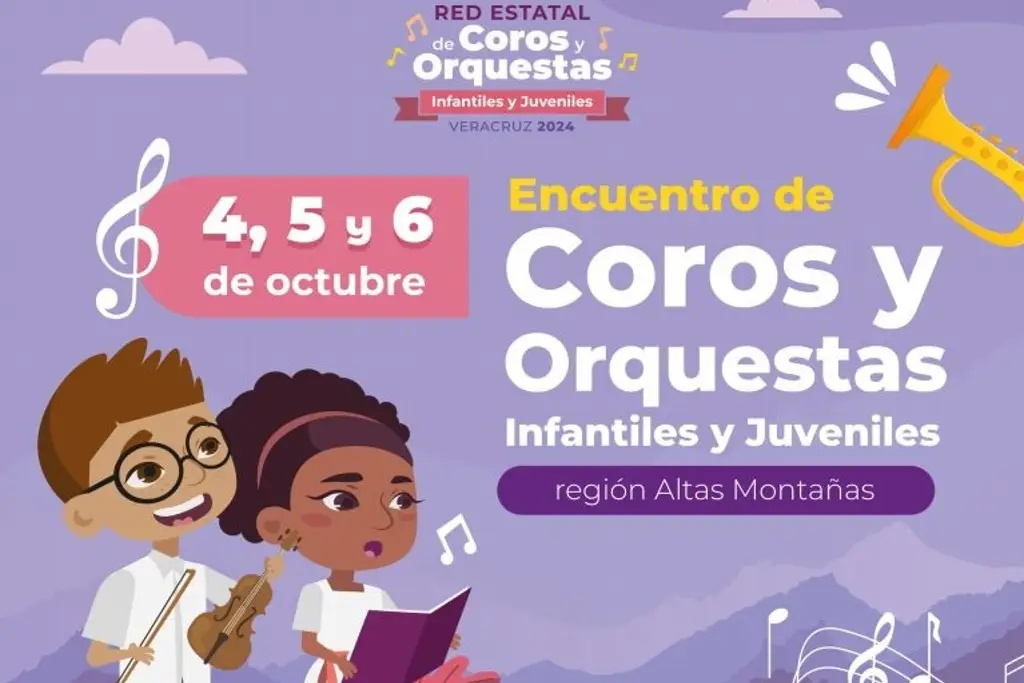 Imagen Realizan encuentro de Coros y Orquestas Infantiles y Juveniles en Altas Montañas