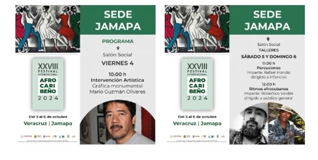 Imagen Presentan programa Festival Internacional Afrocaribeño 2024 en Jamapa, Veracruz 