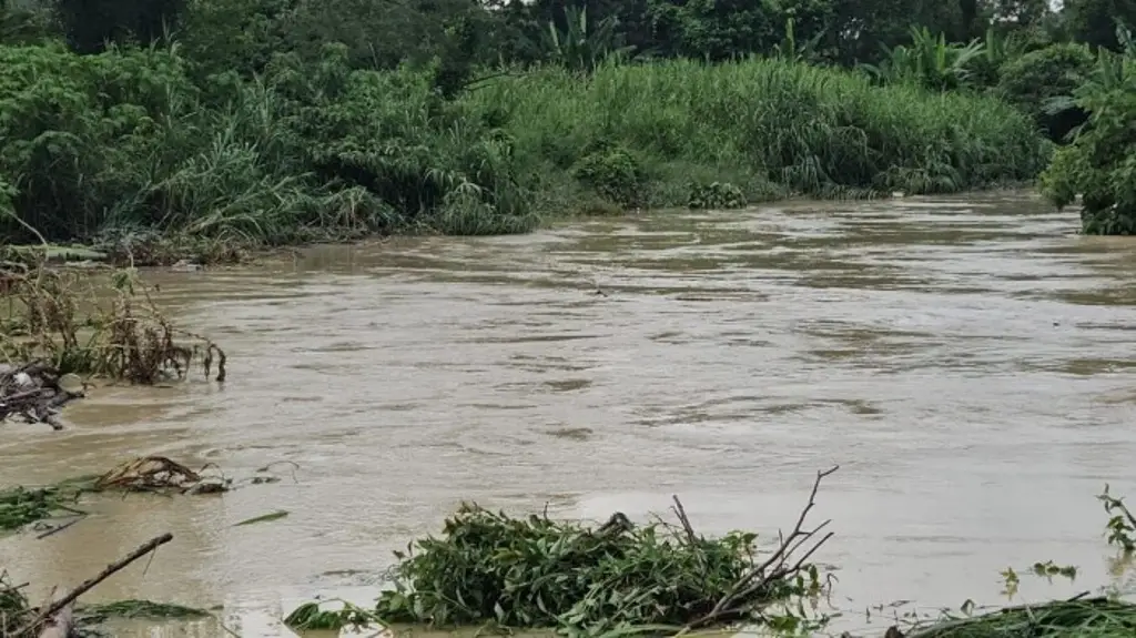 Imagen Se inundan viviendas por desbordamiento de arroyo al norte de Veracruz 