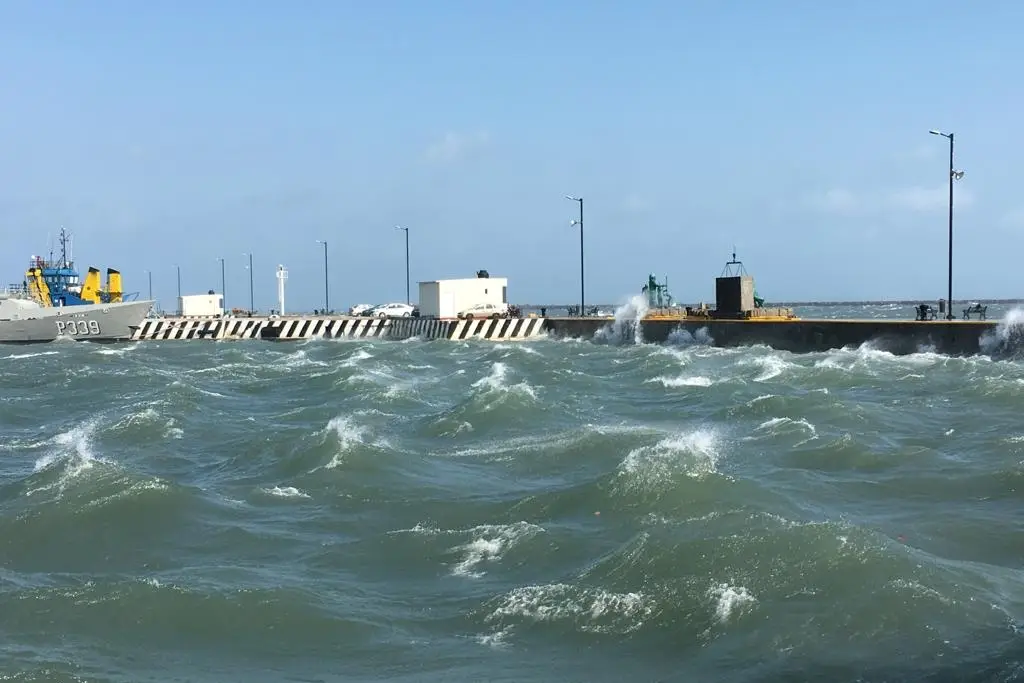 Imagen Esta ha sido la racha de viento más fuerte registrada en el Puerto de Veracruz