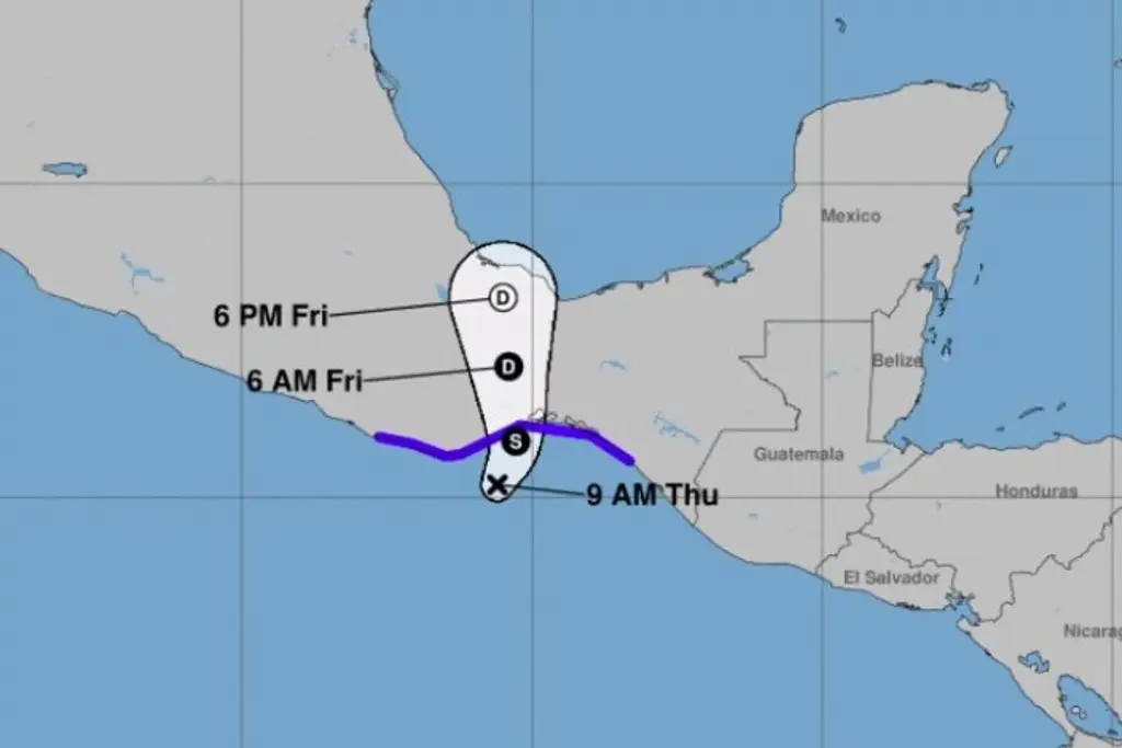 Imagen Depresión tropical 11-E evolucionaría en próximas horas a tormenta tropical Kristy: PC 