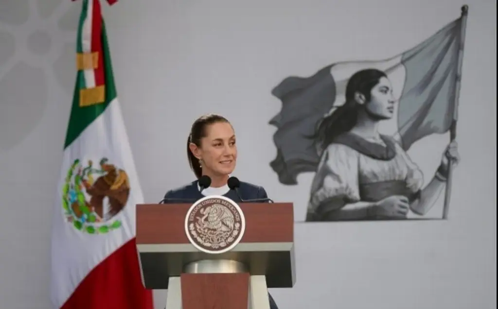 Imagen Claudia Sheinbaum defiende la Reforma al Poder Judicial desde Veracruz 