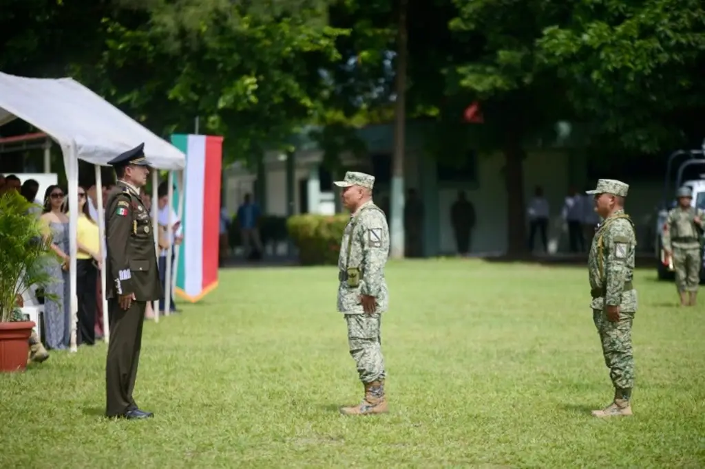 Imagen Toma posesión el comandante de la 19/a Zona Militar al norte de Veracruz 