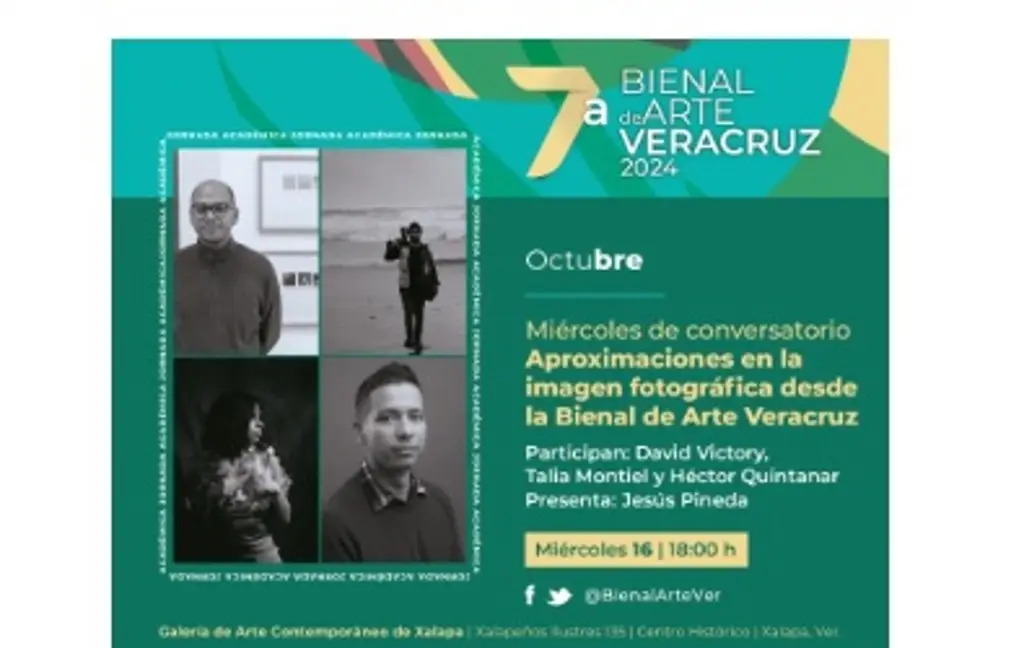 Imagen Checa el programa académico Rumbo a la Bienal de Arte Veracruz 2024