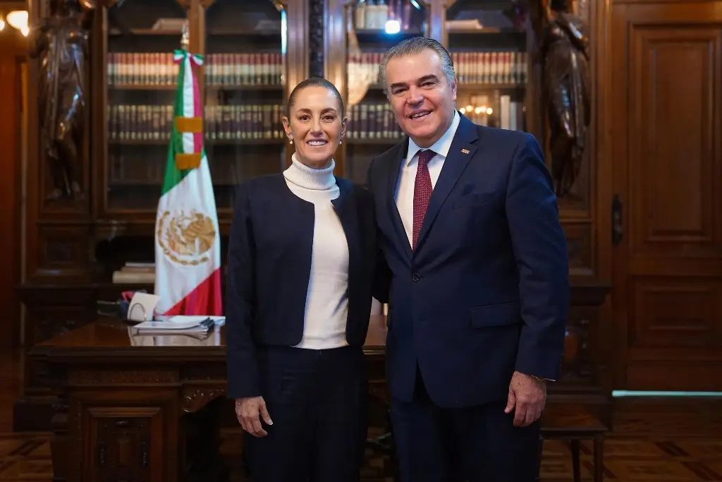 Imagen Sheinbaum se reúne con presidente del Consejo Coordinador Empresarial 