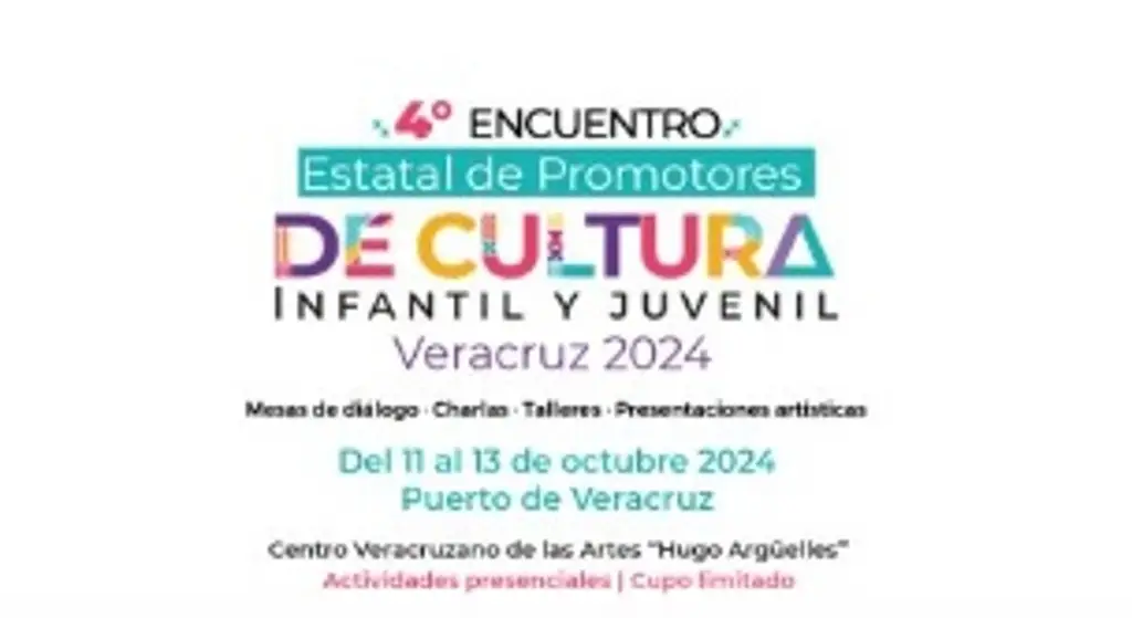 Imagen Presentan 'Encuentro Estatal de Promotores de Cultura Infantil y Juvenil, Veracruz 2024'