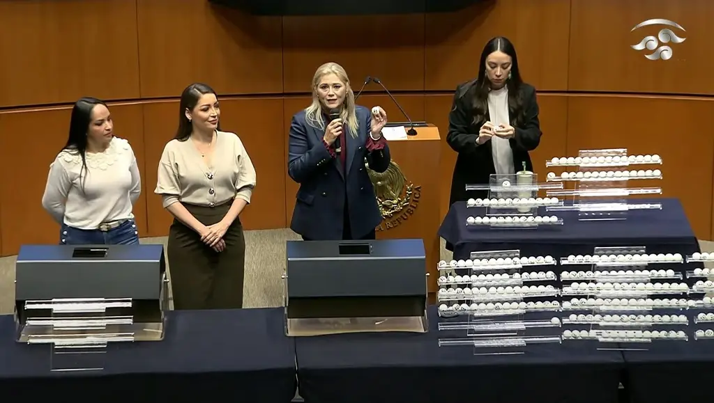 Imagen Senado inicia sorteo de cargos del Poder Judicial que se elegirán en 2025