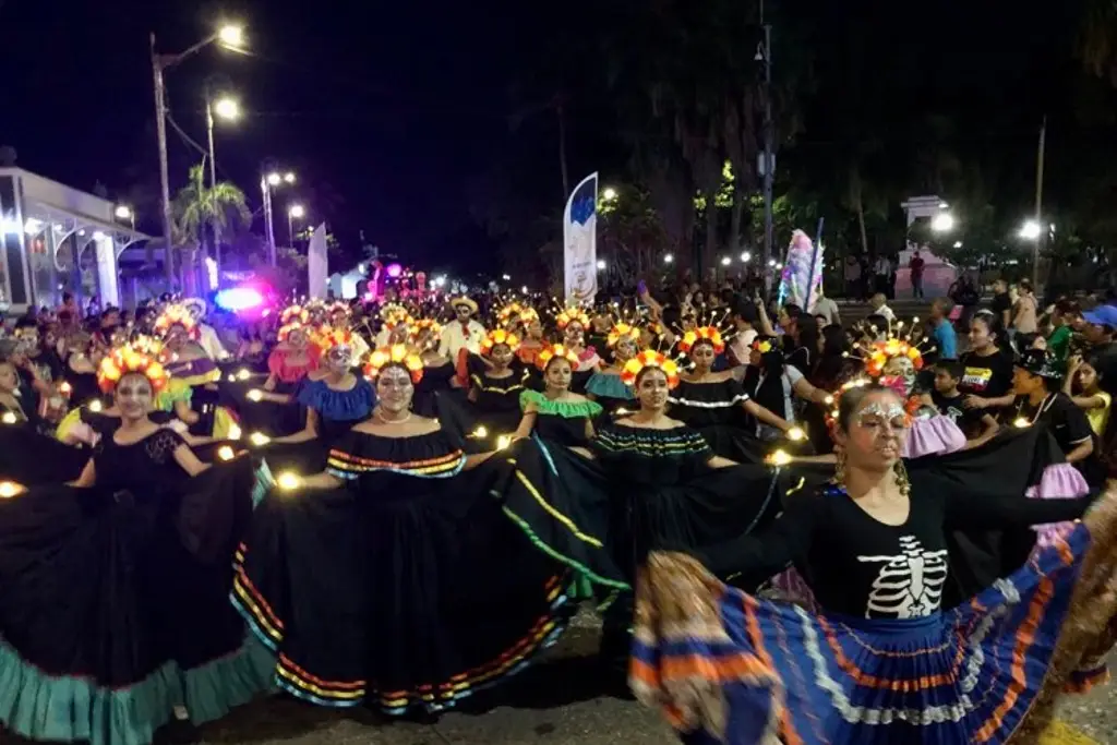 Imagen Esta es la ruta del Carnaval de Catrinas 2024 en Veracruz