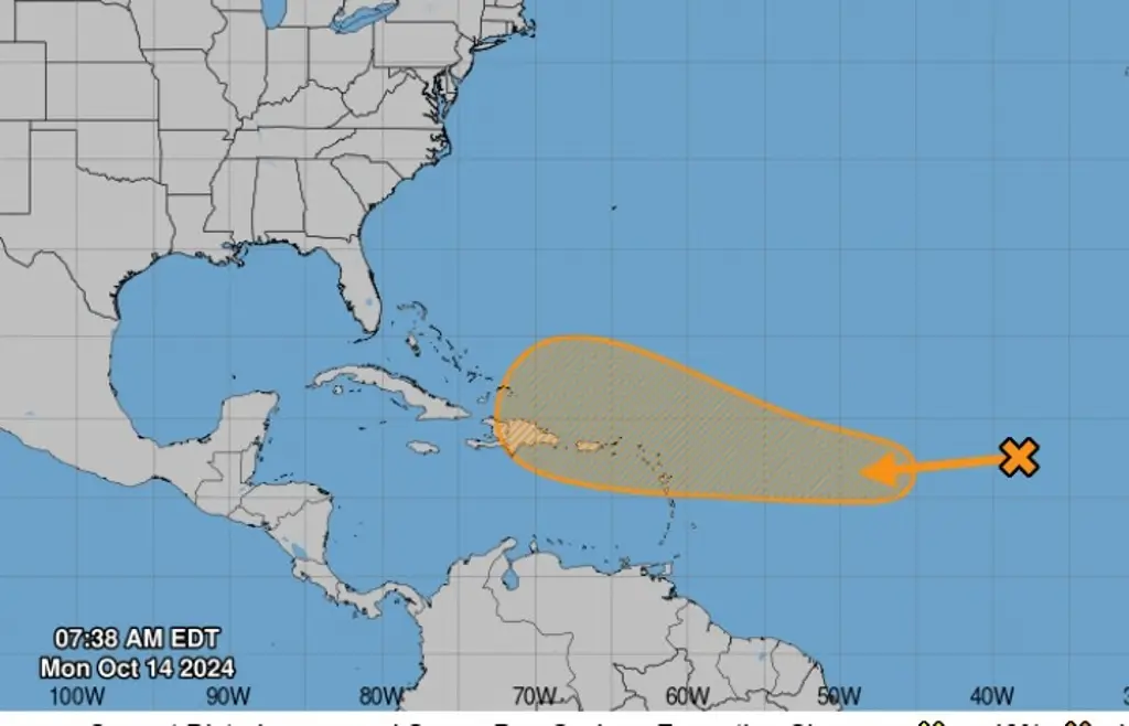 Imagen Vigilan baja presión que 'podría convertirse en depresión tropical' 