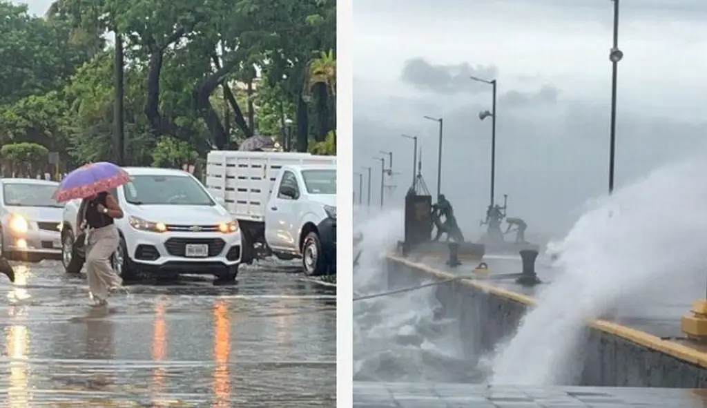 Imagen Alertan de aumento en potencial de lluvias y viento del norte para Veracruz, ¿cuándo? 