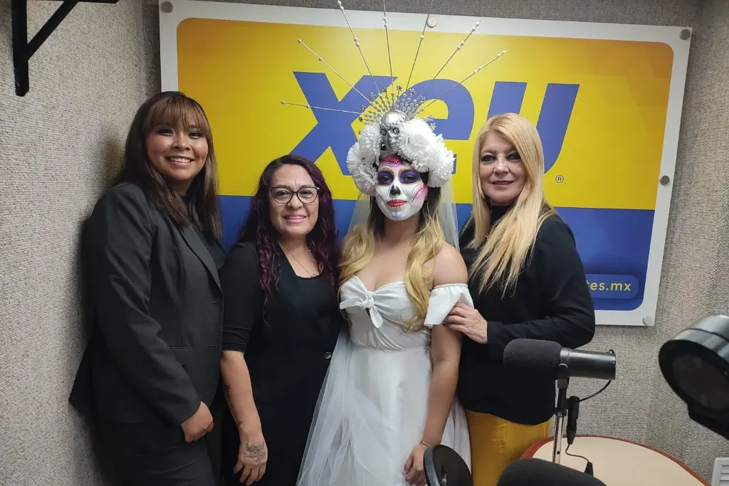 Imagen La Catrina visita 'Buen Día' de XEU de Veracruz para anunciar Papaqui 