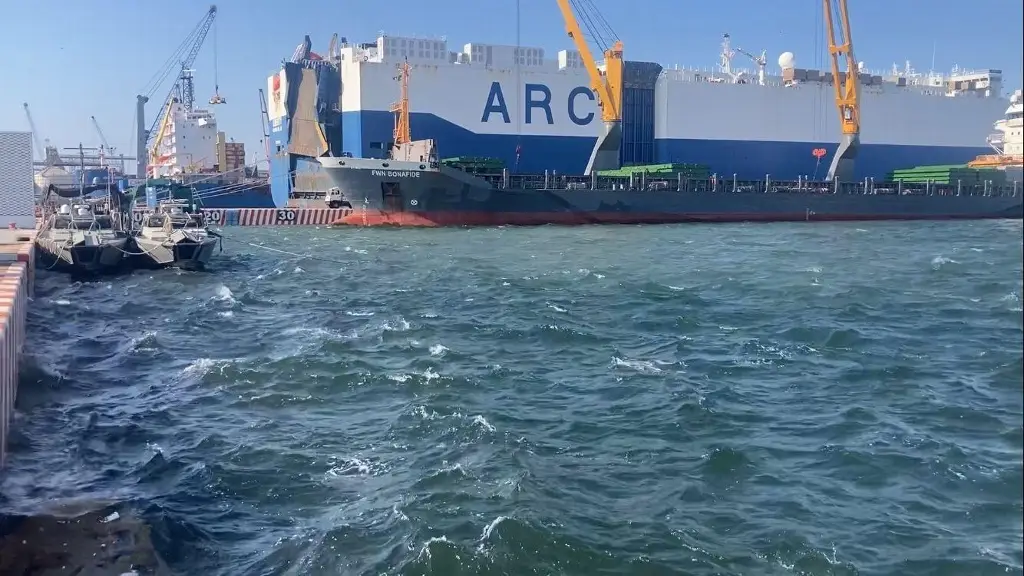 Imagen Esta ha sido la racha máxima por viento del norte en el Puerto de Veracruz