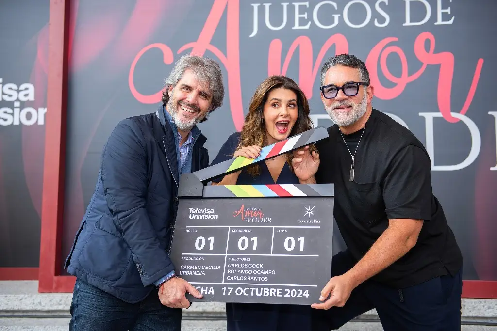 Imagen Lalo Santamarina y Mayrín Villanueva graban 'Juegos de amor y poder' (+fotos)