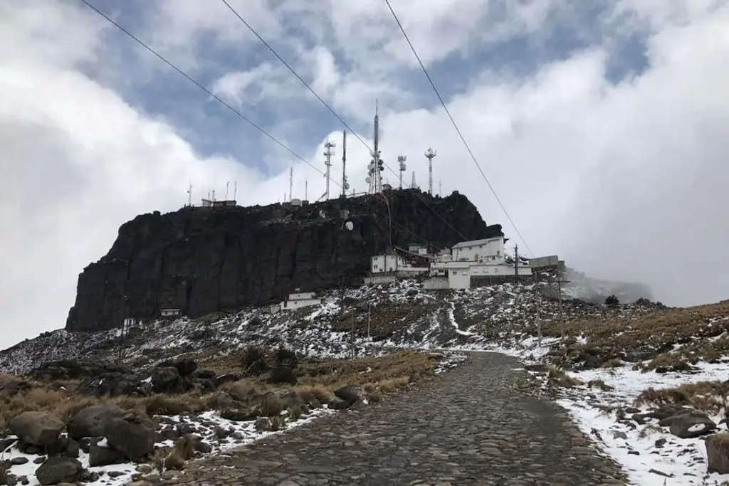 Imagen ¿Nevó en el Cofre de Perote? Esto informa Protección Civil