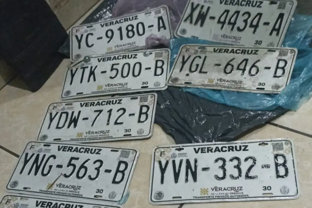 Imagen ¿Es tuya? Lista de placas perdidas y encontradas en Veracruz - Boca del Río tras fuertes lluvias